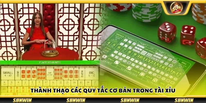 Thành thạo các quy tắc cơ bản trong tài xỉu